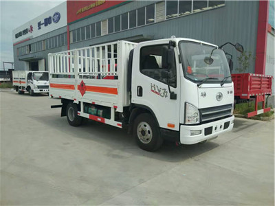 一汽解放4米1(藍牌)氣瓶車